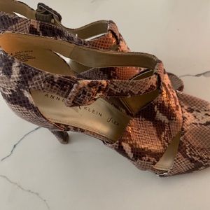 Snakeskin Print Heels - Adorable